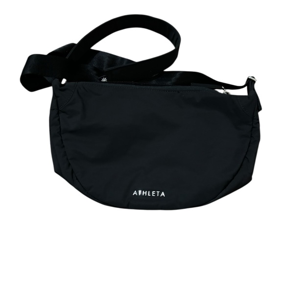Athleta Handbags - Athleta All About Black Crossbody Bag